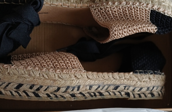 Free People Island Time Wrap Espadrilles Size 38 EU / 7.5 - 8 US NWT - Picture 5 of 7